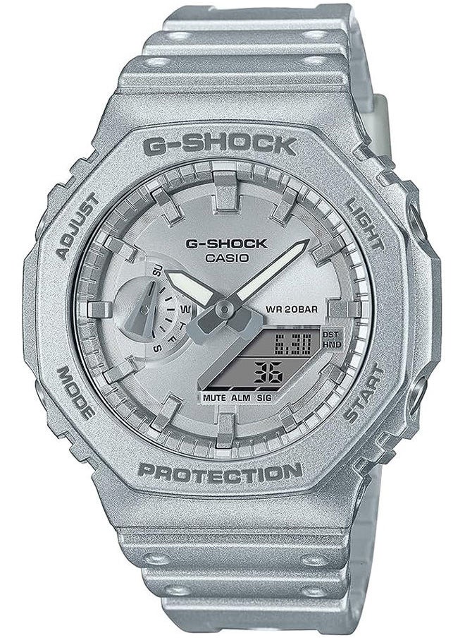 G-SHOCK - Resin Analog+Digital Watch GA-2100FF-8ADR - Image 1