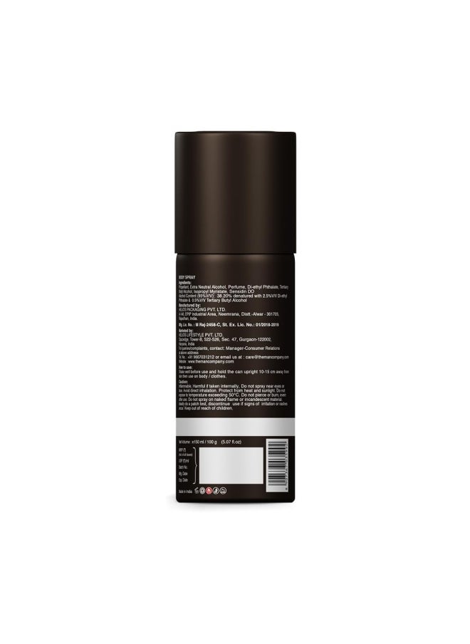The Man Company Oud Deodorant for Men - 150ml | Premium Long-Lasting Fragrance Body Spray | Perfect Deo For Everyday Use | Gift for Him  - Image 4