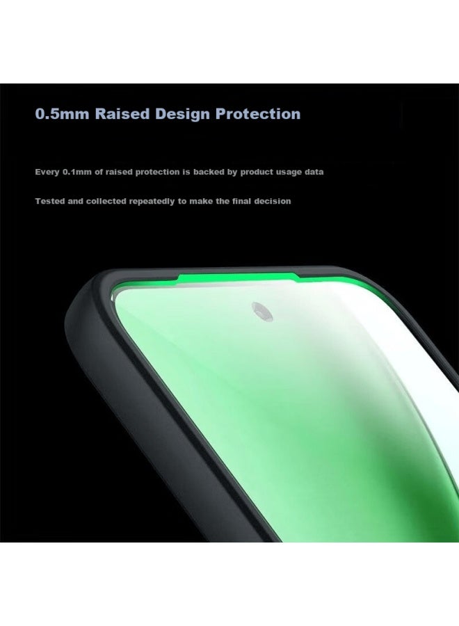 Langling Skin-friendly Micro-sand Upgraded Magnetic Adsorption Huawei Nova15 Phone Case Full Coverage Magnetic Matte Anti-drop Anti-fingerprint Lens Protection Case - Image 2