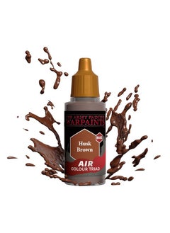 The Army Painter The Army Painter Warpaints Air - Non-Toxic Water Based Airbrush paint - acrylic paint and primer for Tabletop Roleplaying, Boardgames, and Wargames Miniature Model Painting (Husk Brown)  - Image 1