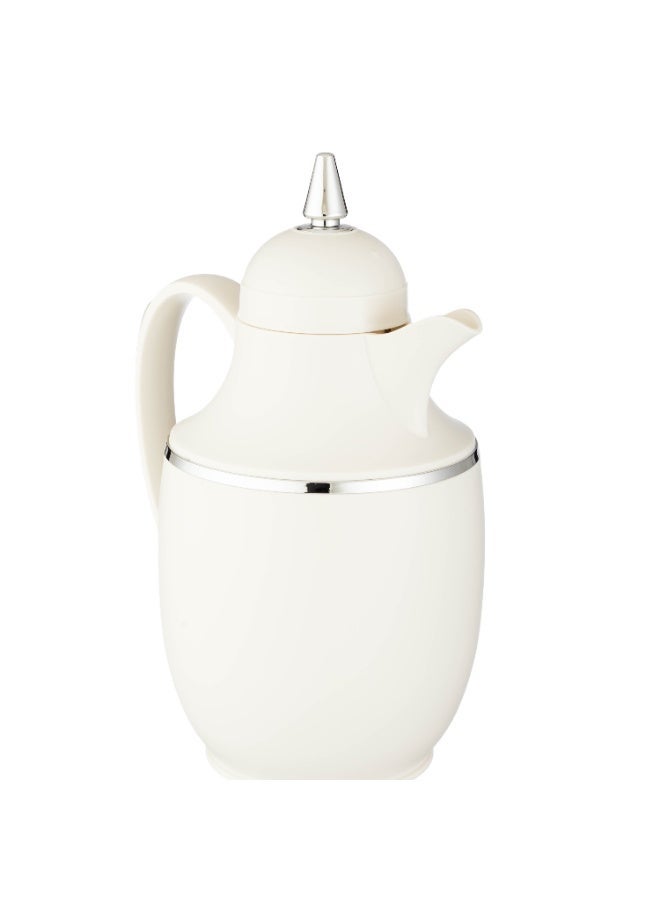 هوست ✨ ترمس ضيافة فاخر هوست HOST سعة 1 لتر – حافظ للحرارة والبرودة  بتصميم أنيق باللون العاجي ☕❄️🔥 - Image 3