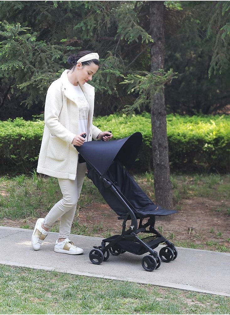 TEKNUM - Air - 1 Travel Stroller With Carry Backpack - Black - Image 1