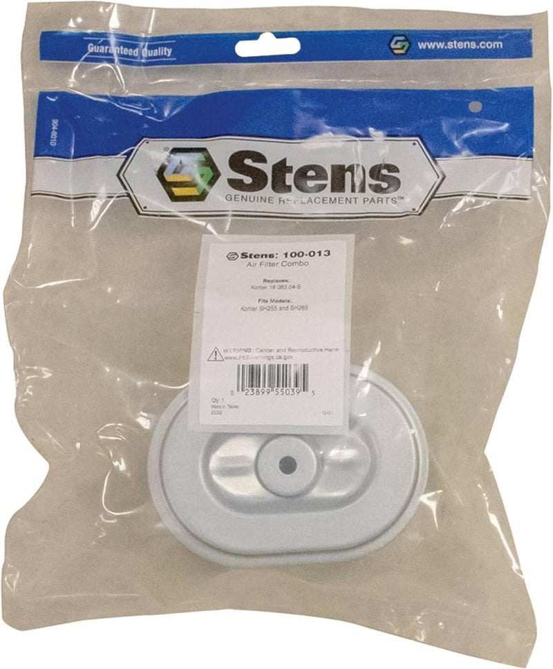 Stens 100013 Air Filter Combo Compatible withReplacement for Kohler SH255 and SH265 18 083 04S Mowers - Image 3