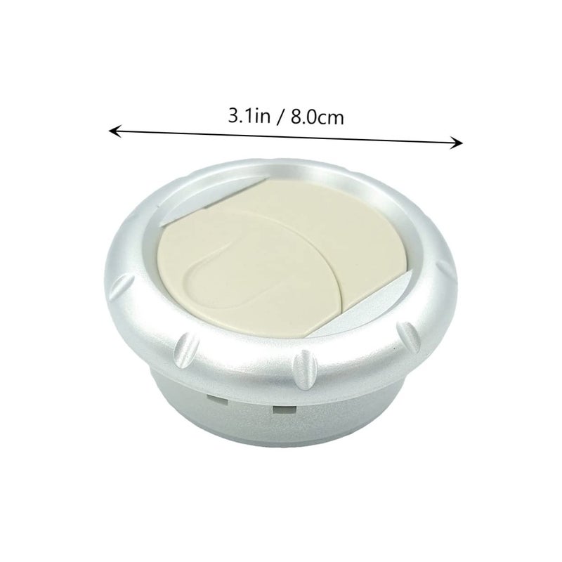 Rotatable Air Conditioning Vent For RV Bus Vehicle Easy Installation Aluminum Alloy - Image 3