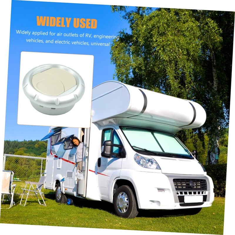 Rotatable Air Conditioning Vent For RV Bus Vehicle Easy Installation Aluminum Alloy - Image 5