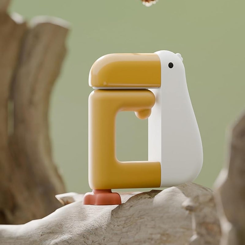 Pink Duck Shaped Wall Hooks Pack of 2 Portable Handbag Holder Organizer - Image 4