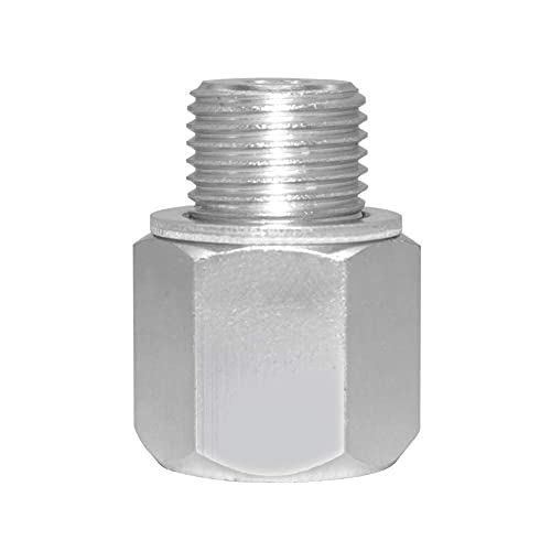 Joywayus Aluminum Oil Pressure Sensor Adapter Swap Male M16x1.5 to Female 1/4" NPT Thread Pipe Fittings - Image 2