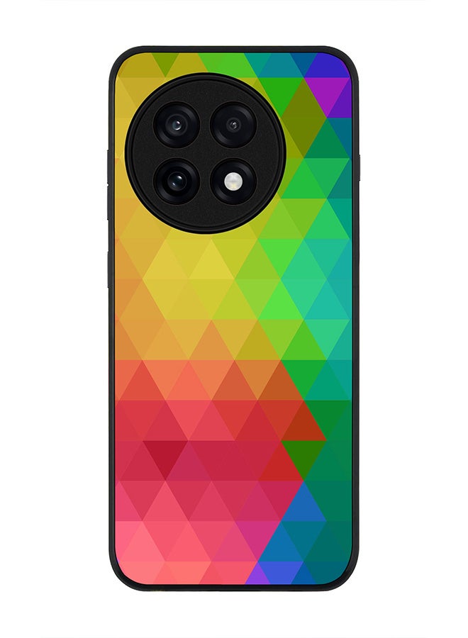 Stylizedd For OnePlus 13R / Ace 5 Pro Case,Slim fit Camera Protection, Shockproof Thin Phone cover  - Tropical Prism