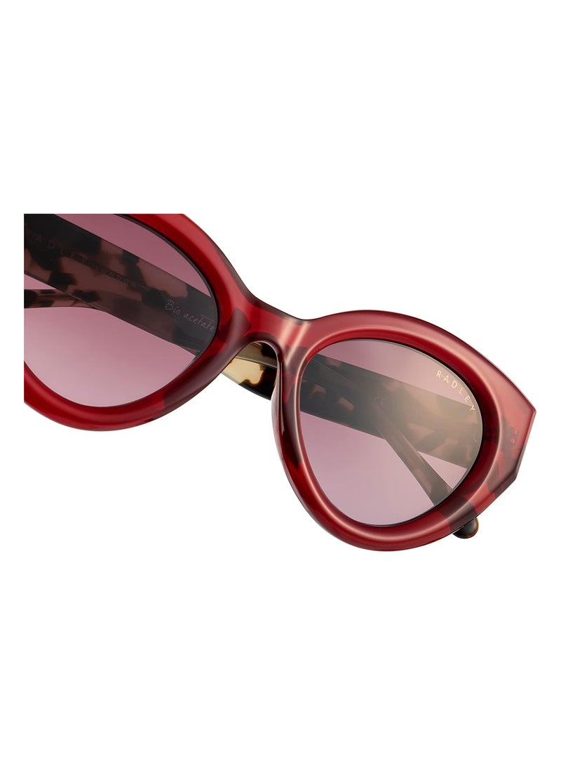 Radley نظارات شمسية قطط عيون للنساء RDS-6502 ملونة باللون الوردي 52 مم - Image 4