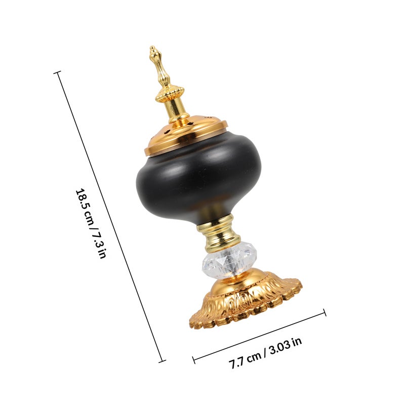 1Pc Iron Craft Stove Candleholder Decorative Diffuser - Image 2