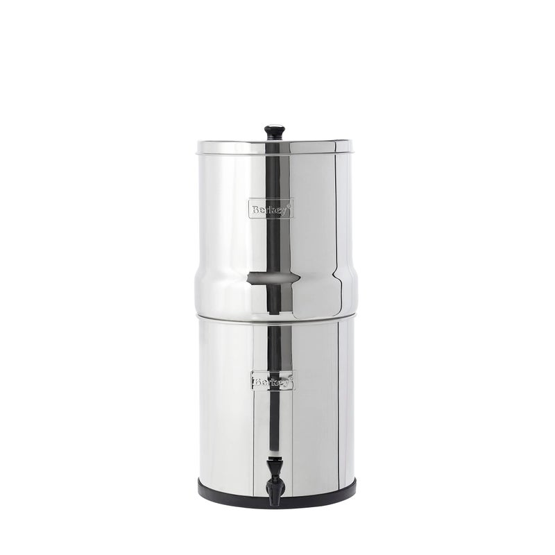 Berkey Big Berkey GravityFed Stainless Steel Countertop Water Filter System 225 Gallon with 2 Authentic Black Berkey Elements BB92 Filters - Image 2