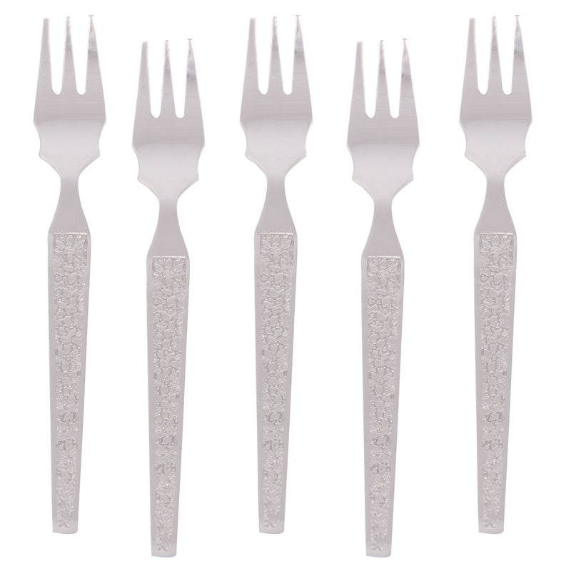 Kishco Parma Stainless Steel FruitShrimp Fork Pack of 6 - Image 1