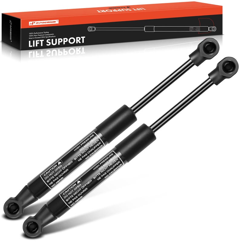 A-Premium Front Hood Lift Supports Shock Struts Compatible with Porsche 911 1999-2005 Boxster 1997-2004 2-PC Set - Image 1