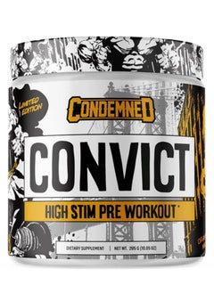 Condemned Laboratoriez Condemned Convict Pre Workout Orange Mango 