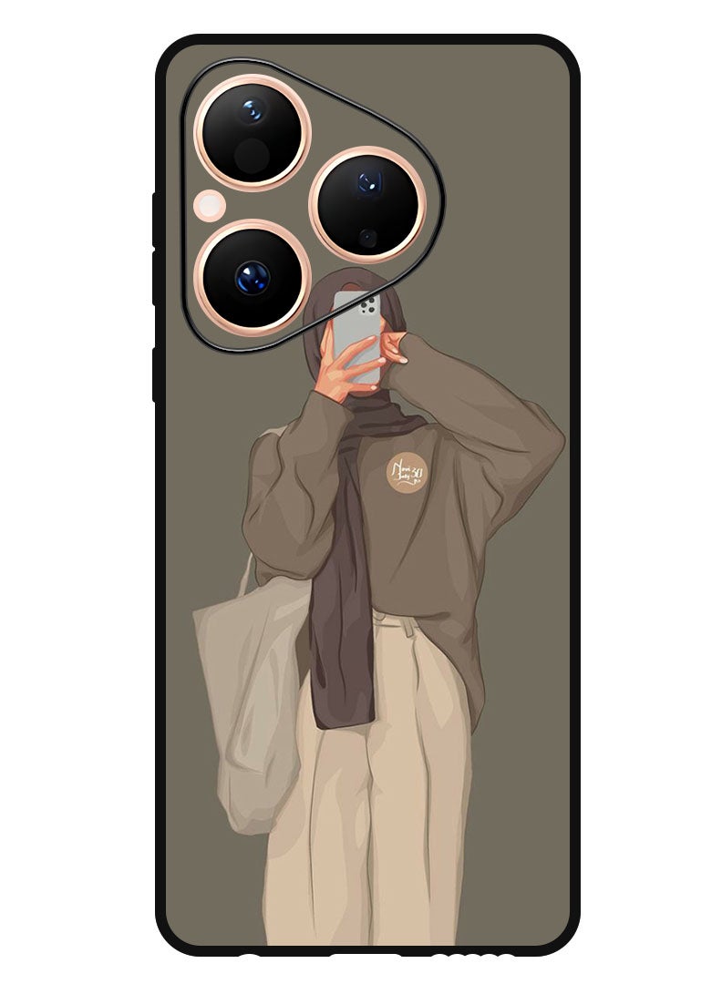 Theodor حافظة متوافقة مع هواوي بورا 80 6.6 بوصة حماية مضادة للصدمات غطاء للبنات أثناء التصوير - Image 1