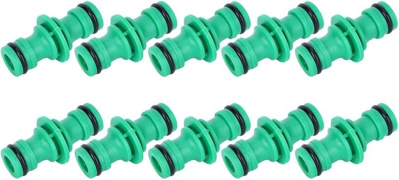 Quick Connect Hose Fittings 10Pcs Straight Water Irrigation Pipe Joint Tool Kit - Image 2