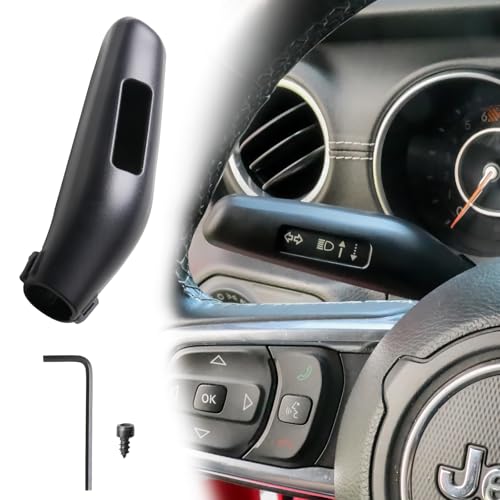 BESTAOO BEATAOO Turn Signal Lever Extension Blinker Switch for Wrangler Accessories Signal Rod Extension Turn Signal Lever Indicator for 20182025 Jeep Wrangler JL 4XE Gladiator JT Improve Reach Operation - Image 1
