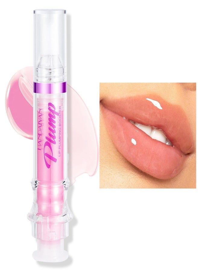 Erinde Lip Plumper Gloss, Natural Spicy Lip Plumping Booster, Ultra-Hydrating & Nourishing Plump Lip Plumper, Glossy Finish Fuller Lip Plumping Oil for Women Girls, 01# - Image 1