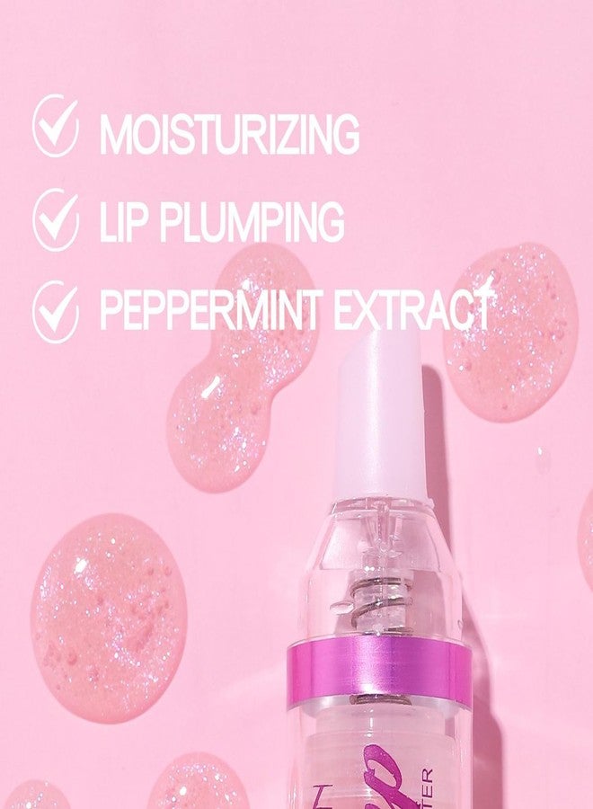 Erinde Lip Plumper Gloss, Natural Spicy Lip Plumping Booster, Ultra-Hydrating & Nourishing Plump Lip Plumper, Glossy Finish Fuller Lip Plumping Oil for Women Girls, 01# - Image 5