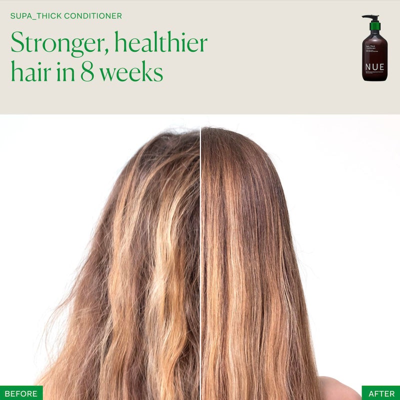 The Nue Co. SUPA THICK CONDITIONER, Supports Hair Growth and Scalp Health, Hydrating, For All Hair Types, Vegan, 8.45 fl oz - Image 4