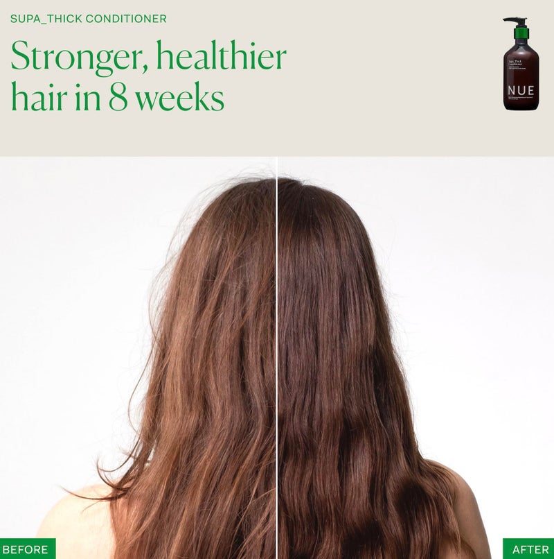 The Nue Co. SUPA THICK CONDITIONER, Supports Hair Growth and Scalp Health, Hydrating, For All Hair Types, Vegan, 8.45 fl oz - Image 3