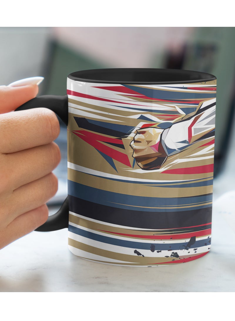 MEC Ronaldo Mug Ceramic Mug for Tea and Coffee with Handle 11Oz - Image 3