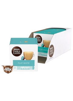 Dolce Gusto Flat White Coffee Pods 16 Capsules pack of 3