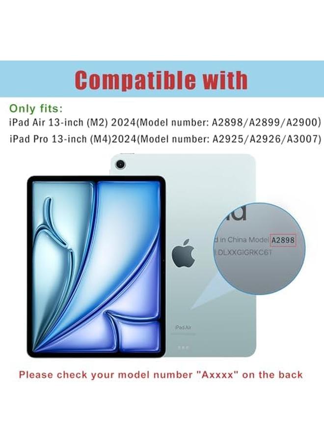 Procases Screen Protector For Ipad Pro 13 Inch M4 Ipad Air 13 Inch M2 2024 Tempered Glass Screen Saver Film Guard For Ipad Pro 13 Ipad Air 13 2024 Release 2 Pack - Image 2