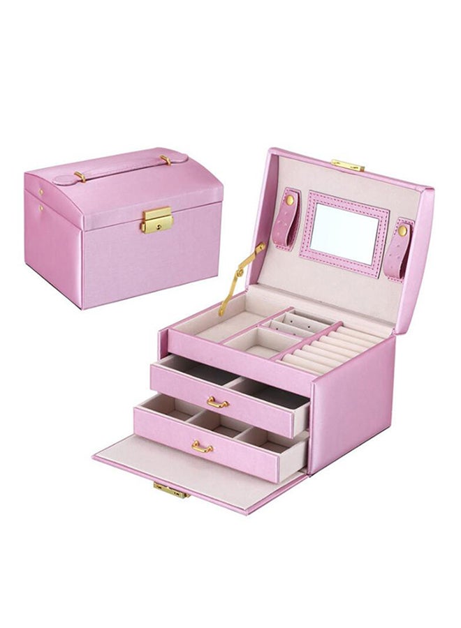 Multilayer PU Leather Jewellery Box