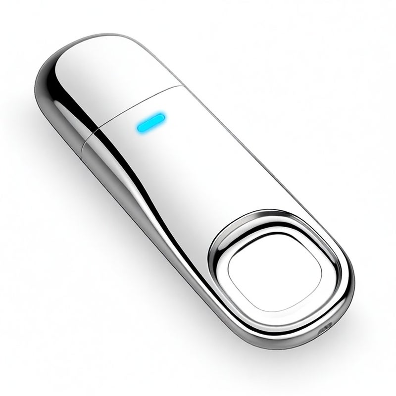 ياجيت FU60 ذاكرة فلاش USB بسعة 64 جيجابايت ووصف USB3.0 ومصممة من معادن بتشفير بصمة الإصبع - محرك فلاش USB عالي السرعة مع التعرف الدقيق وإدارة الخصوصية - Image 1