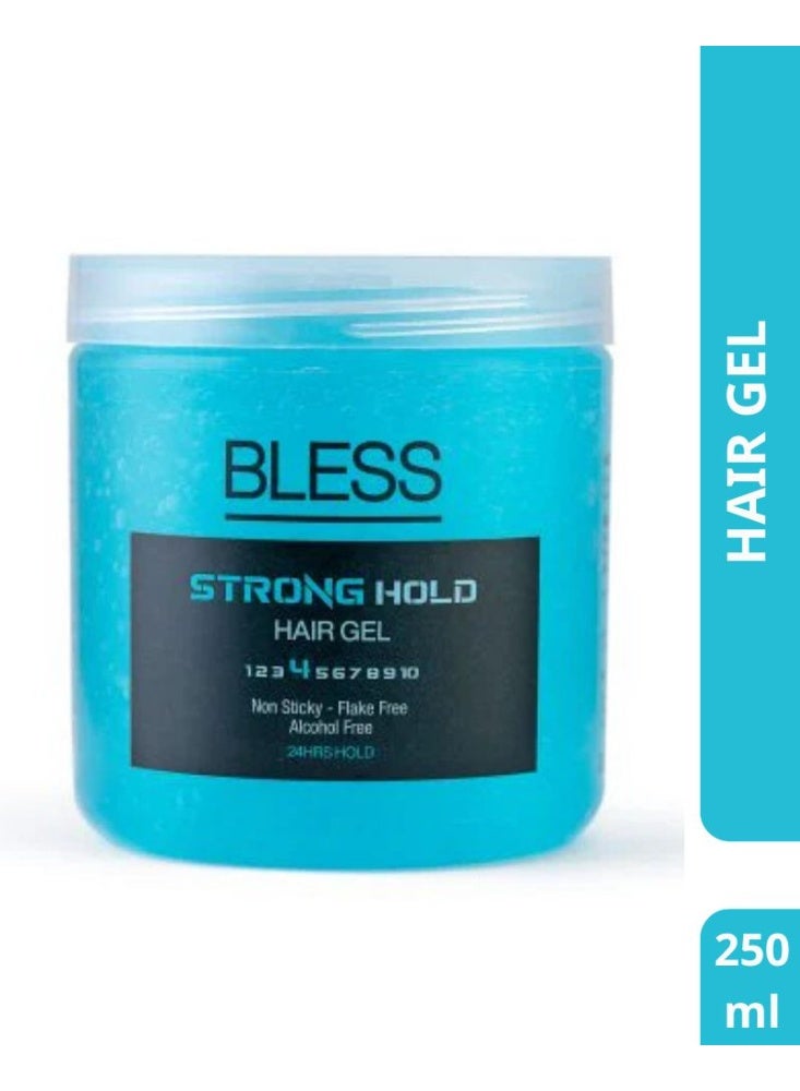 Bless Hair Gel, Strong Hold - 250 ml