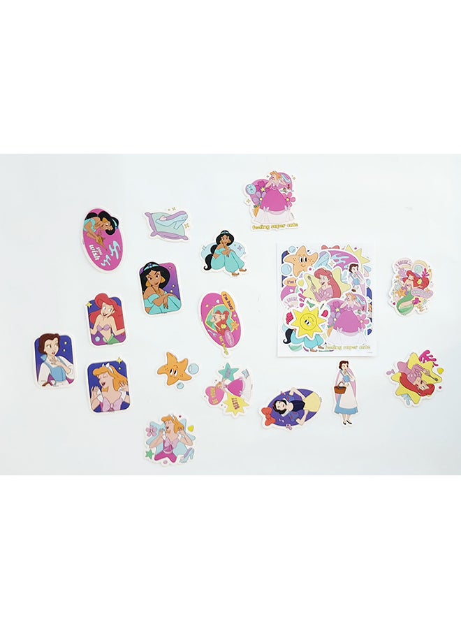 Disney Princess Glow in the Dark Stickers - Image 3