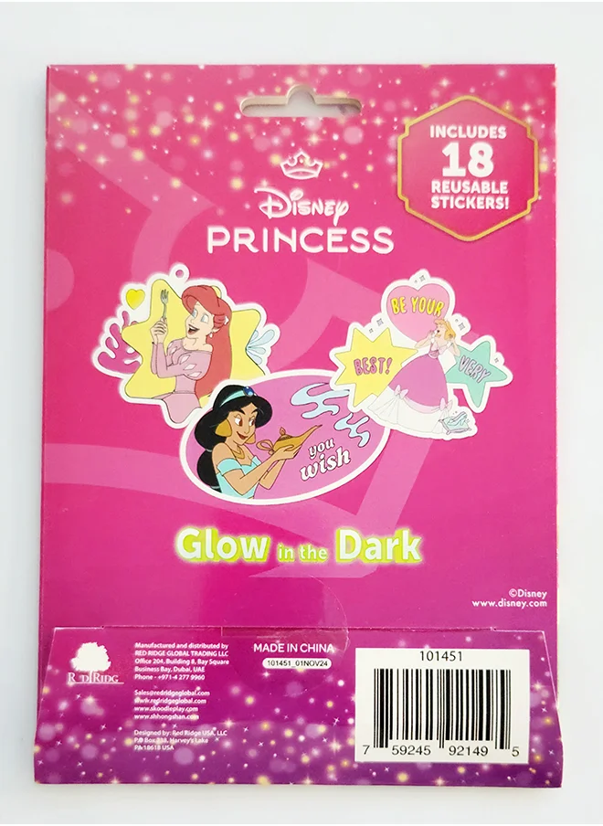 Disney Princess Glow in the Dark Stickers