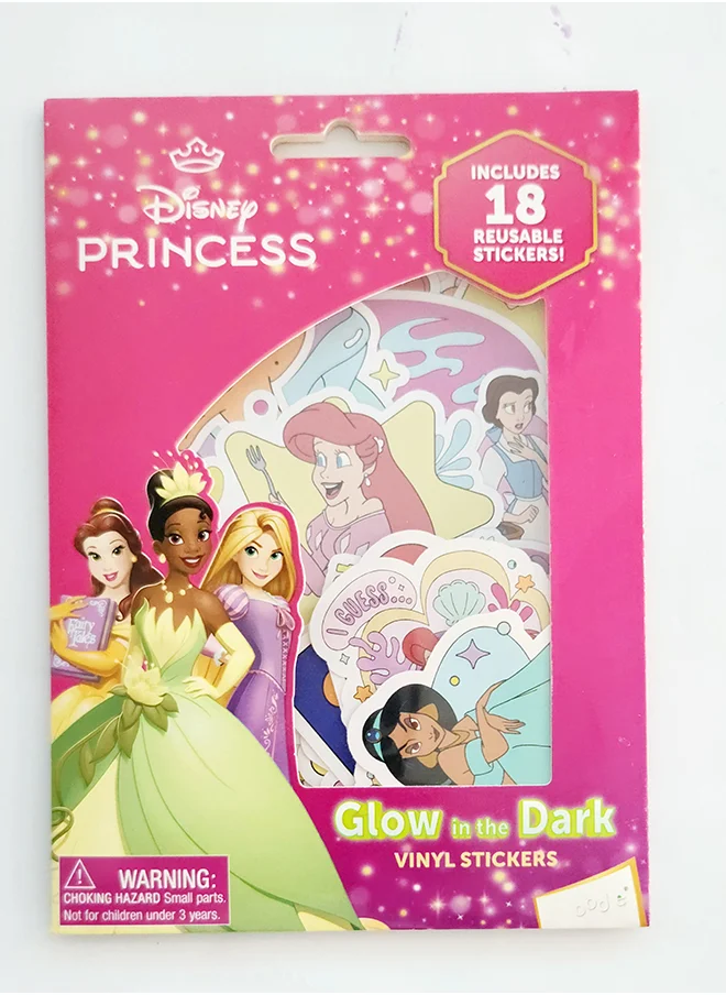 Disney Princess Glow in the Dark Stickers