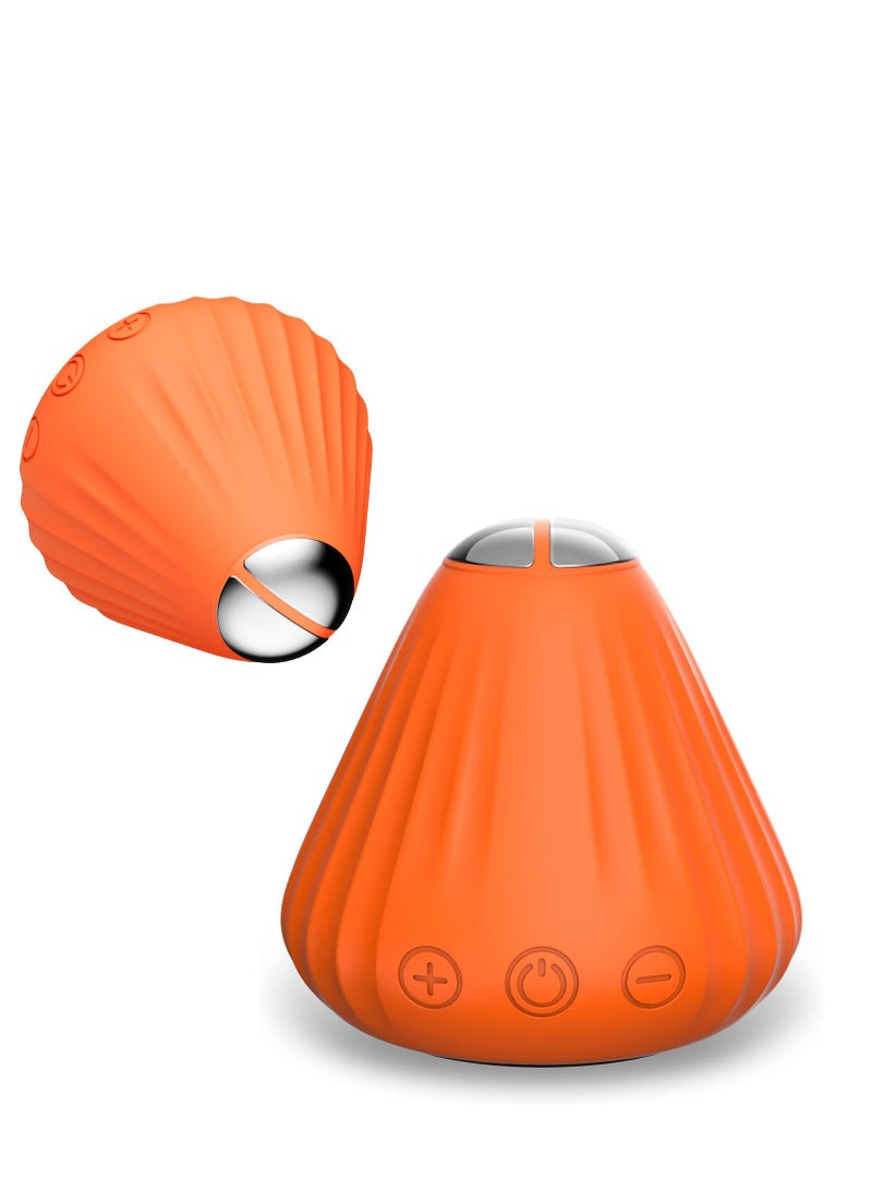 إسكدنيا Massage Therapy Tool, Myofascial Release Tool, Electric Back Massage Tool for Sore Muscles, Myofascial Release, Stress Relief, Trigger Point and Deep Tissue Massage, Orange - Image 1