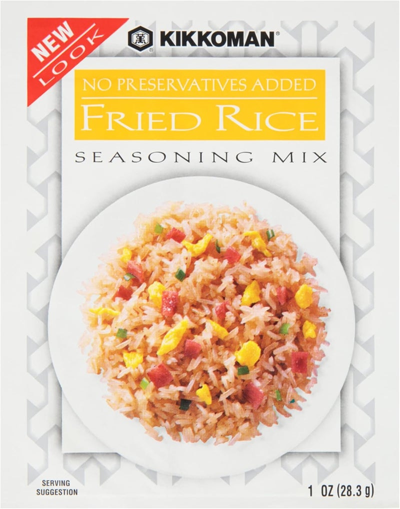 Kikkoman Fried Rice Seasoning Mix - 10 Pack of 1 Ounce Each, No Preservatives Added - Image 1