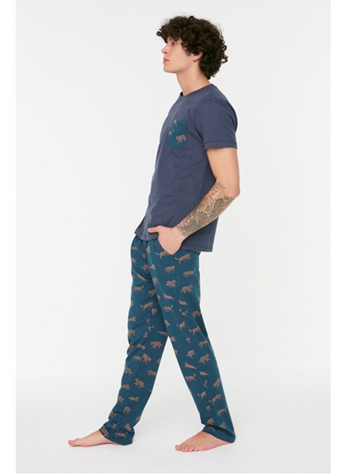 trendyol Man Sleepwear Navy - Image 1