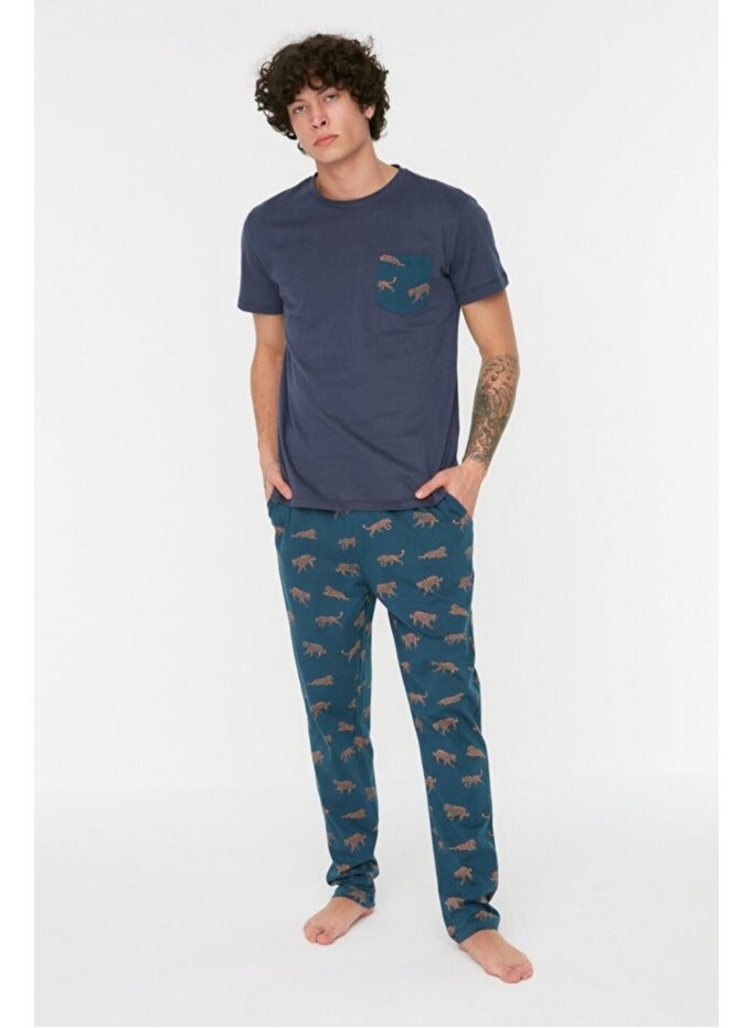 trendyol Man Sleepwear Navy - Image 4