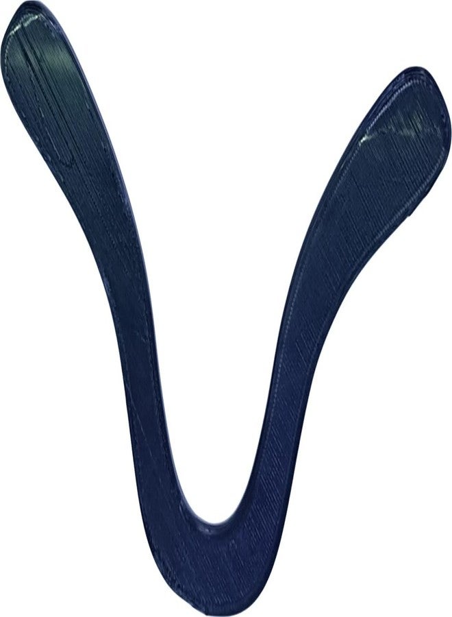 CERO 3D Printed Outdoor BOOMERANG05 for Kids, 4 to 15 Year Old Boy | Girls (Black PLA Plastic)