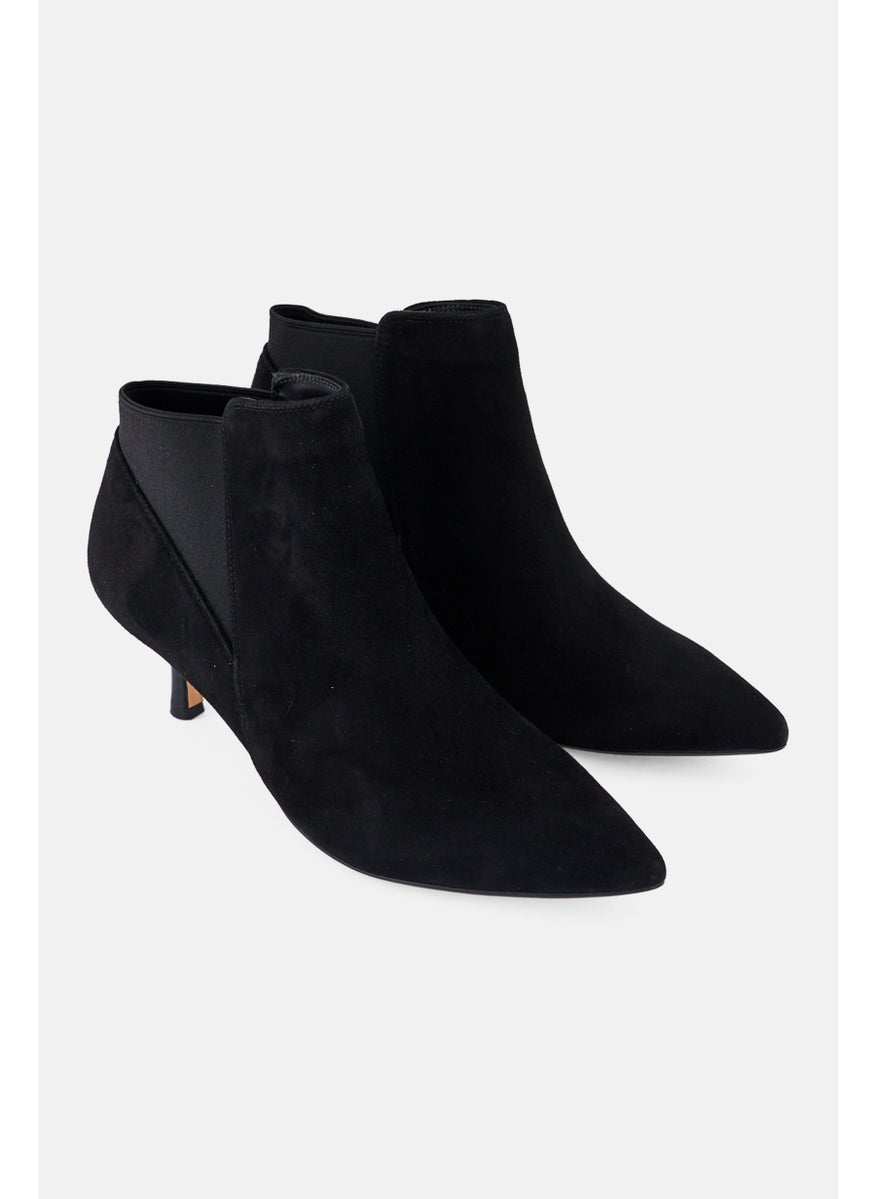 clarks Women Standard Viote 55 Up Slip On Ankle Boots, Black  - Image 1