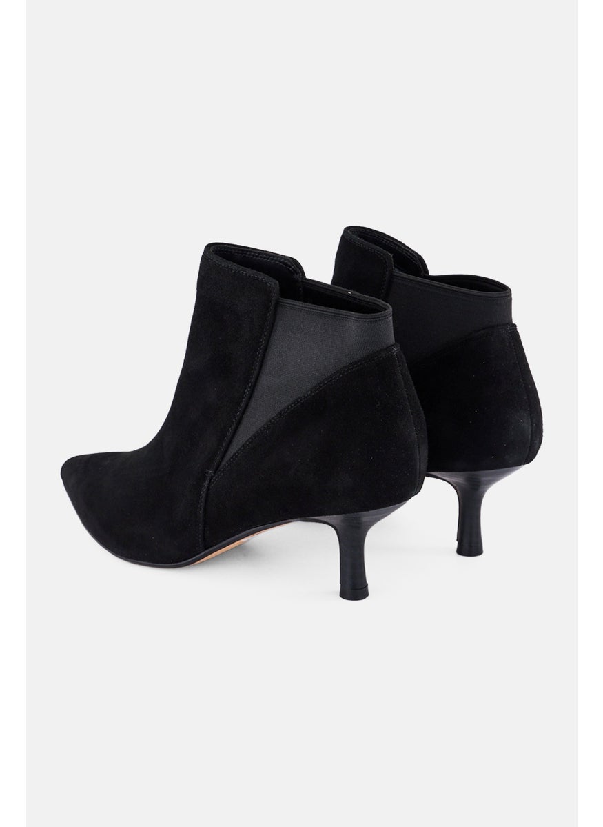 clarks Women Standard Viote 55 Up Slip On Ankle Boots, Black  - Image 4