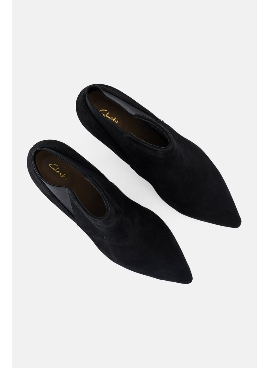clarks Women Standard Viote 55 Up Slip On Ankle Boots, Black  - Image 2
