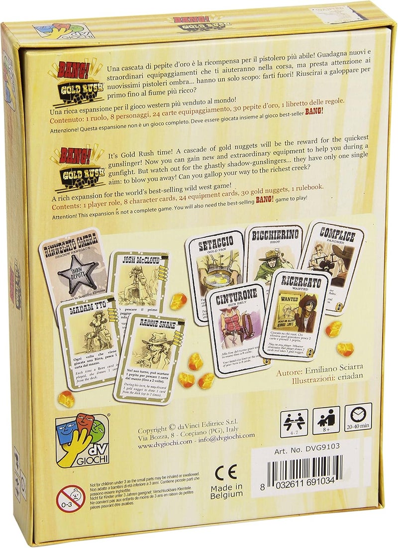 dV Giochi BANG! Gold Rush Expansion for the BANG! Card Game - Image 2
