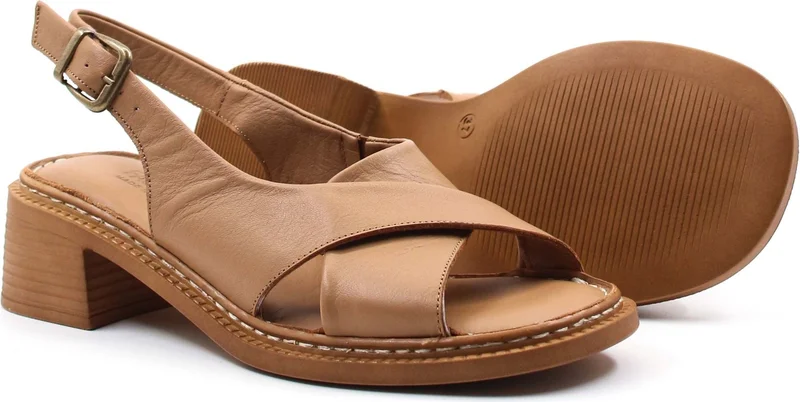 Fast Step Genuine Leather Women's Classic Slippers 621ZA916