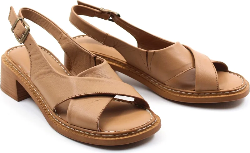 Fast Step Genuine Leather Women's Classic Slippers 621ZA916
