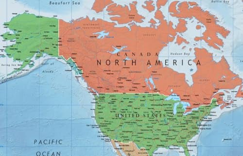 Swiftmaps 24x36 World Classic Premier Wall Map Poster (Laminated) - Image 2
