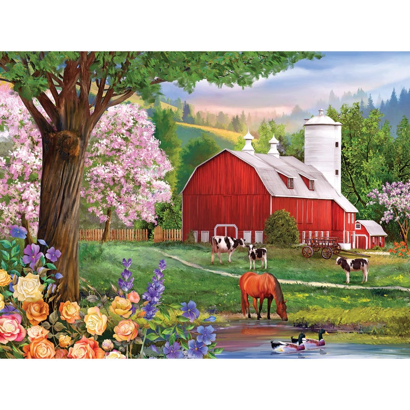 RoseArt Puzzle Collector Spring Morning 300XL Piece Jigsaw Puzzle for Adults - Image 2