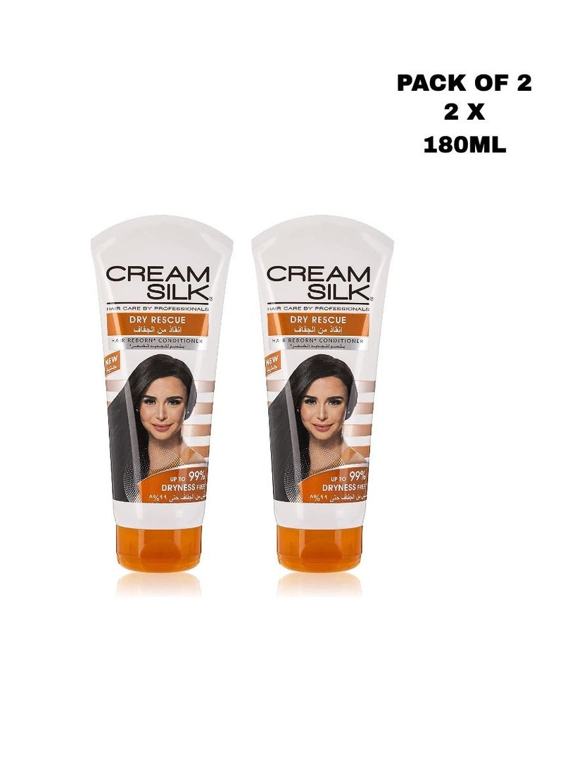 Cream Silk Cream Silk Dry Rescue 180ml Pack of 2 