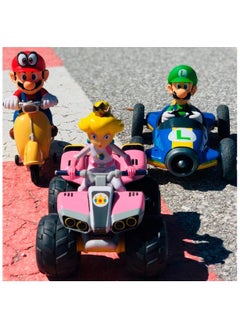 Carrera Carrera RC Nintendo Mario Kart 8 Peach Quad | Remote-Controlled Car for Indoor & Outdoor | Mini Mario Kart RC with Controller | Fun Toy for Kids & Adults  - Image 4