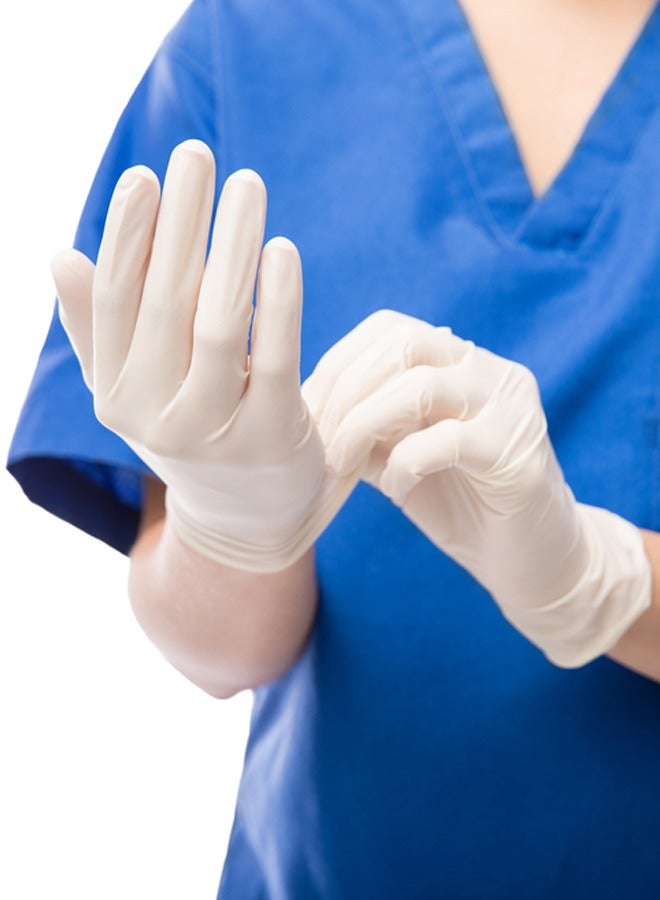 Disposable Vinyl Gloves, Safe, Flexible And Powder Free For Medical And Kitchen Use - Image 1